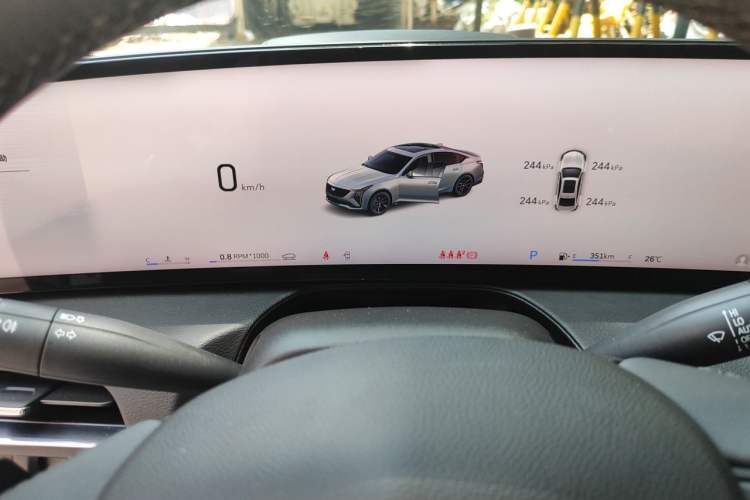 Used Cadillac CT5 2024 28T Luxury Pro Trim Instrument Cluster