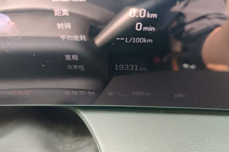 Used Cadillac CT5 2024 28T Prestige Edition Odometer Close Up