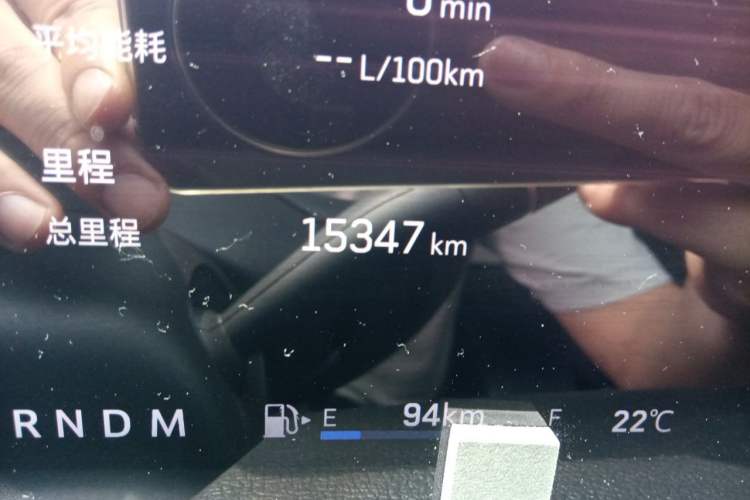 Used Cadillac CT5 2024 28T Luxury Pro Trim Odometer Close Up