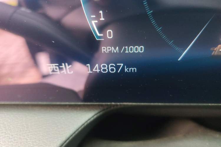 Used Cadillac CT5 2024 28T Prestige Edition Odometer Close Up