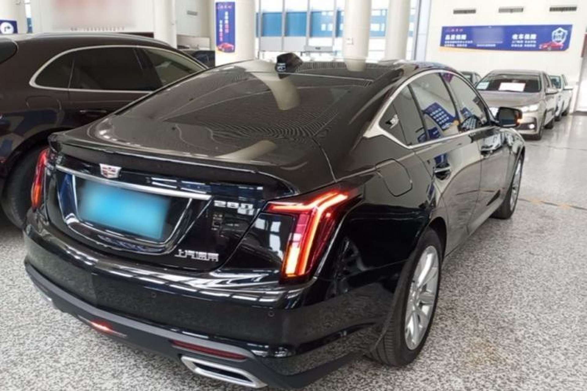 Used Cadillac CT5 2024 28T Luxury Pro Trim Rear Right 45 Deg