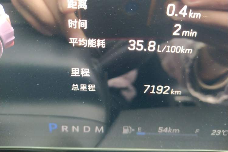 Used Cadillac CT5 2024 28T Prestige Edition Odometer Close Up