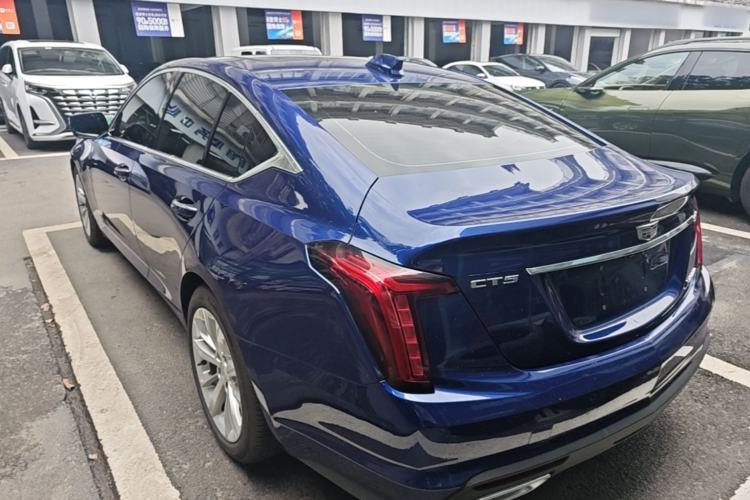 Used Cadillac CT5 2024 28T Luxury Pro Trim Rear Left 45 Deg