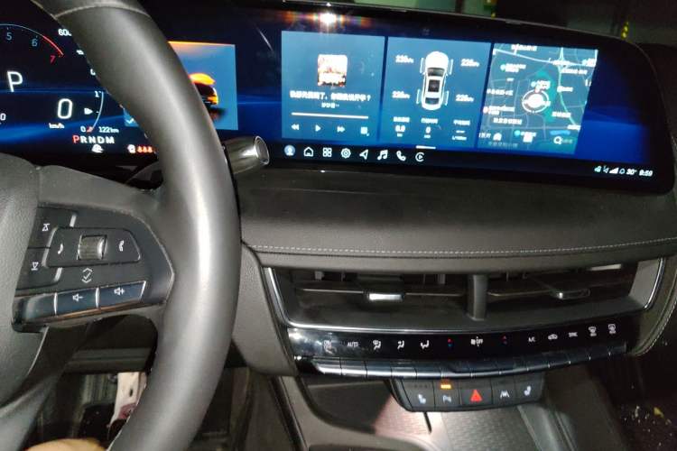 Used Cadillac CT5 2024 28T Luxury Pro Trim Audio And AC Panel