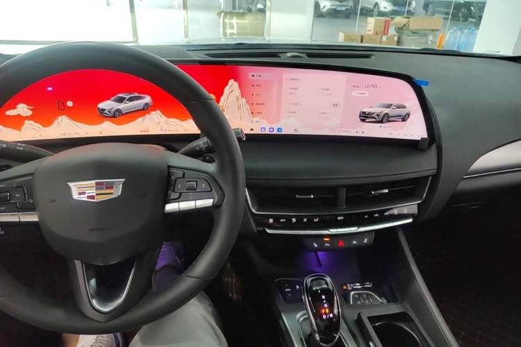Used Cadillac CT5 2024 28T Luxury Pro Trim Audio And AC Panel