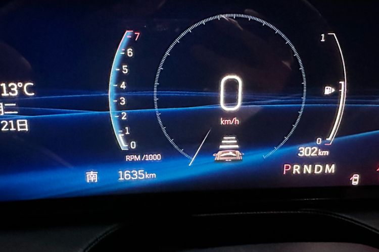 Used Cadillac CT5 2025 28T Urban Sport Edition Odometer Close Up