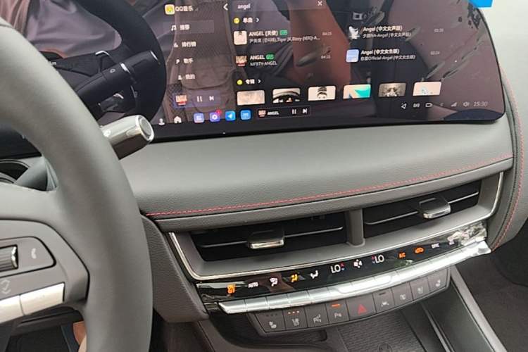 Used Cadillac CT5 2025 28T Track Performance Edition + Peak Track Optional Package Audio And AC Panel
