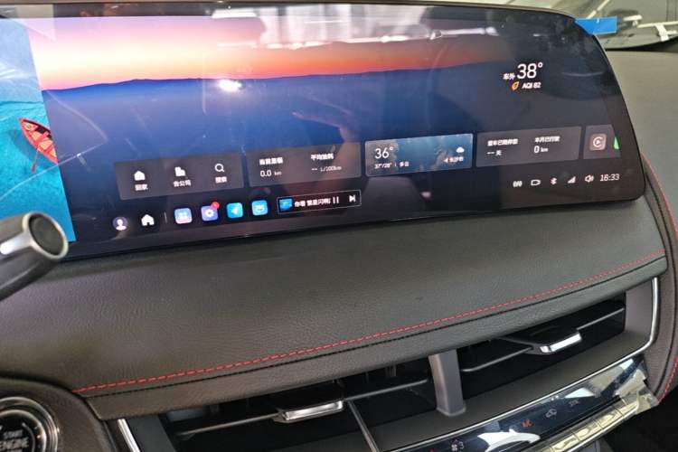 Used Cadillac CT5 2025 28T Track Performance Edition Audio And AC Panel