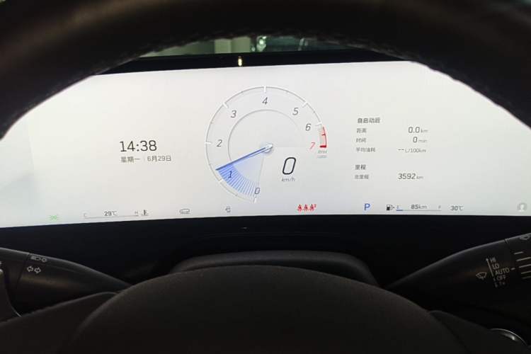 Used Cadillac CT5 2025 28T Track Performance Edition + Peak Track Optional Package Instrument Cluster