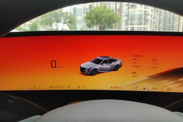 Used Cadillac CT5 2025 28T Track Performance Edition + Peak Track Optional Package Instrument Cluster