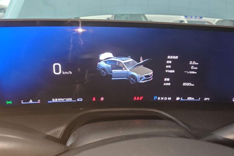 Used Cadillac CT5 2025 28T Track Performance Edition + Peak Track Optional Package Instrument Cluster