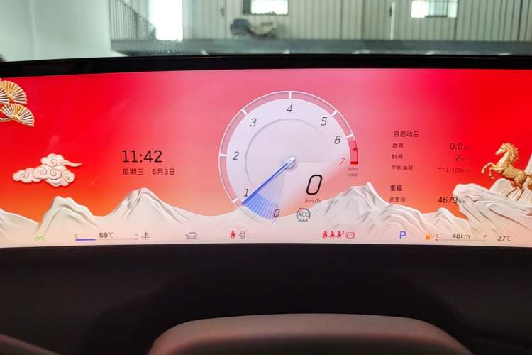 Used Cadillac CT5 2025 28T Track Performance Edition + Peak Track Optional Package Instrument Cluster