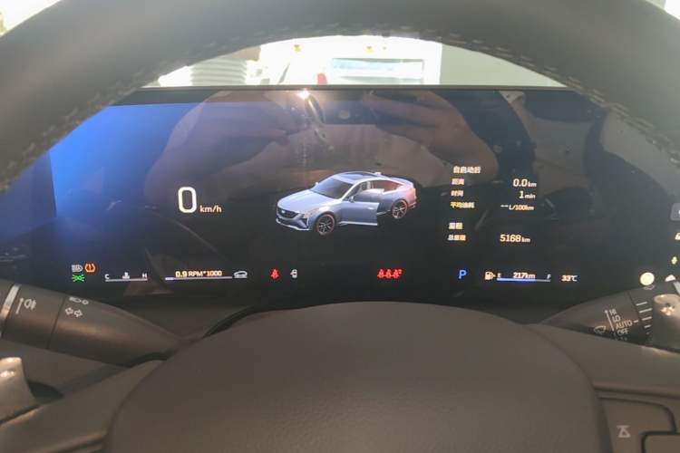 Used Cadillac CT5 2025 28T Track Performance Edition + Peak Track Optional Package Instrument Cluster