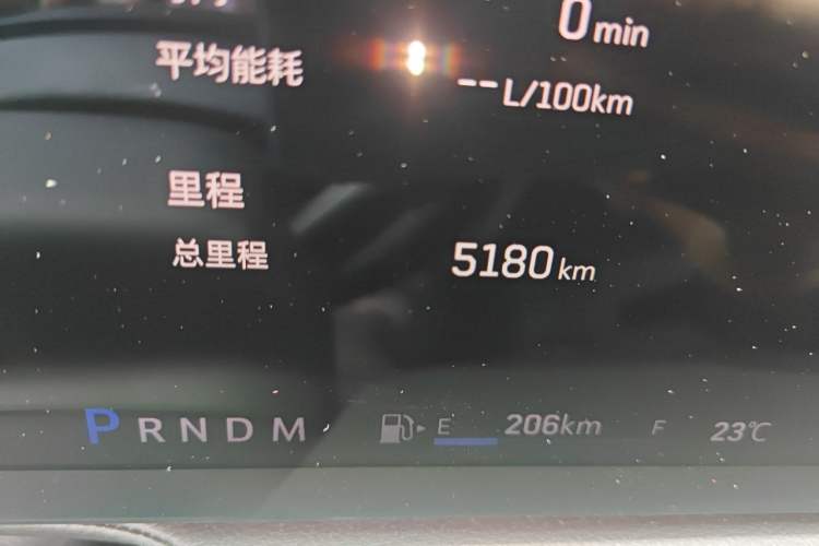 Used Cadillac CT5 2025 28T Track Performance Edition Odometer Close Up