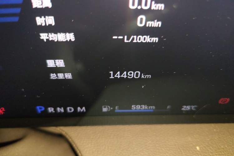 Used Cadillac CT5 2025 28T Track Performance Edition Odometer Close Up