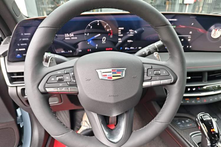 Used Cadillac CT5 2025 28T Track Performance Edition + Peak Track Optional Package Steering Wheel
