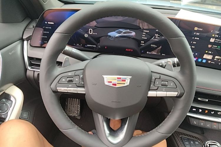 Used Cadillac CT5 2025 28T Track Performance Edition + Peak Track Optional Package Steering Wheel