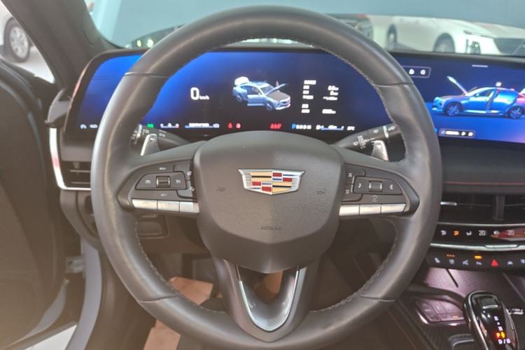 Used Cadillac CT5 2025 28T Track Performance Edition + Peak Track Optional Package Steering Wheel