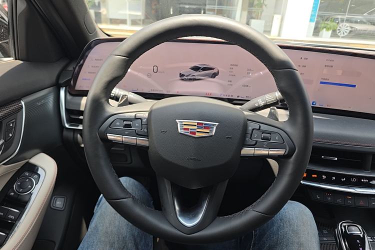 Used Cadillac CT5 2025 28T Track Performance Edition + Peak Track Optional Package Steering Wheel