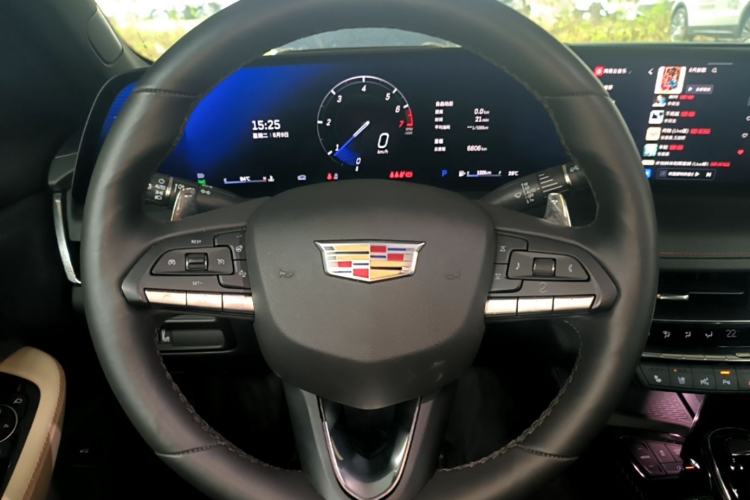 Used Cadillac CT5 2025 28T Track Performance Edition + Peak Track Optional Package Steering Wheel