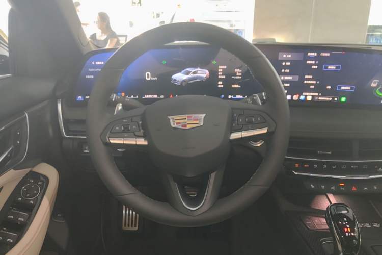 Used Cadillac CT5 2025 28T Track Performance Edition + Peak Track Optional Package Steering Wheel