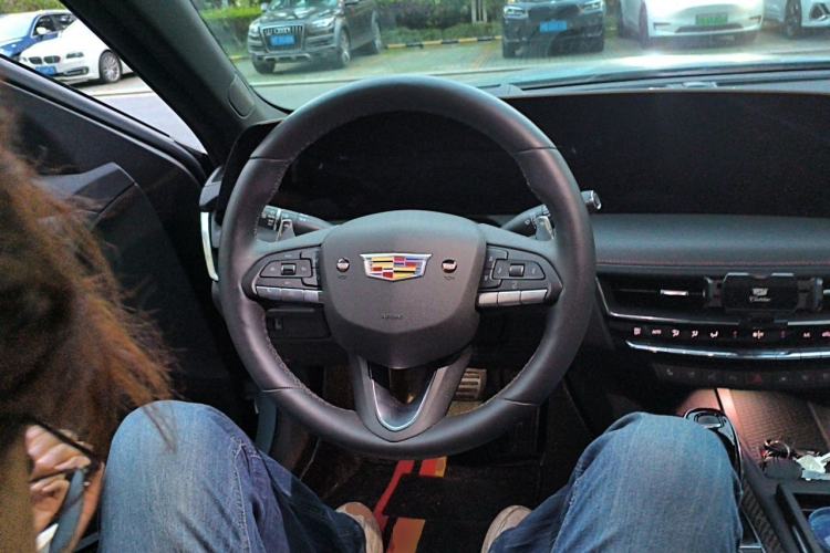 Used Cadillac CT5 2025 28T Track Performance Edition + Peak Track Optional Package Steering Wheel