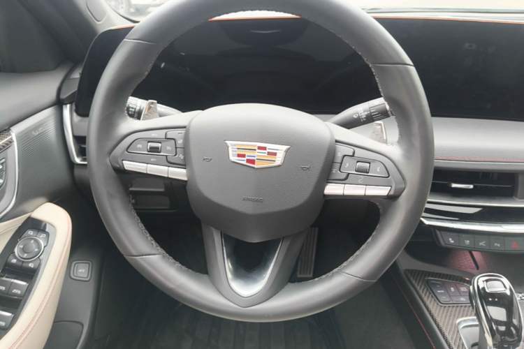 Used Cadillac CT5 2025 28T Track Performance Edition + Peak Track Optional Package Steering Wheel
