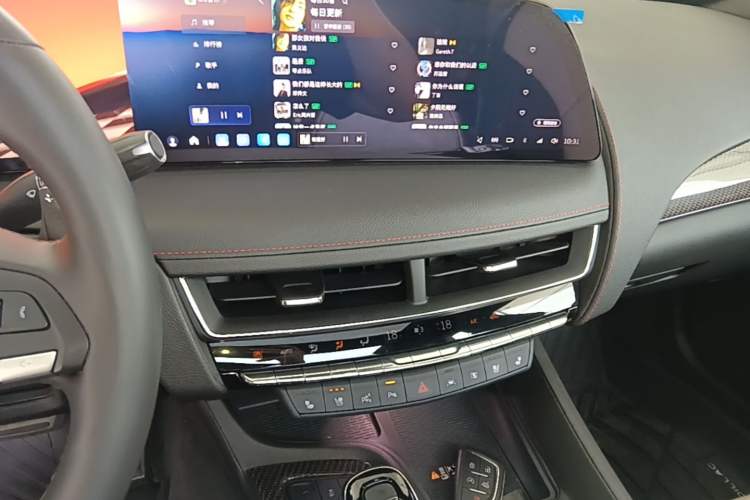 Used Cadillac CT5 2025 28T Track Performance Edition + Peak Track Optional Package Audio And AC Panel