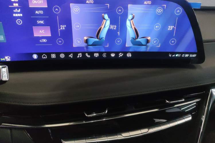 Used Cadillac CT6 2023 28T Platinum Edition Audio And AC Panel