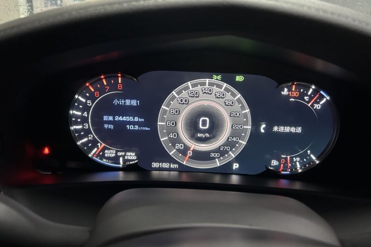 Used Cadillac CT6 2022 28T Prestige Edition Odometer Close Up