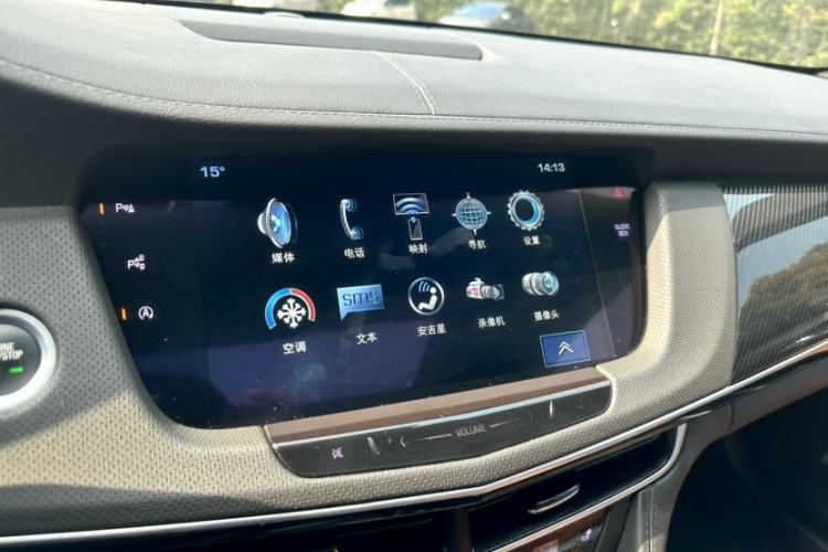Used Cadillac CT6 2016 28T Leading Model Audio And AC Panel