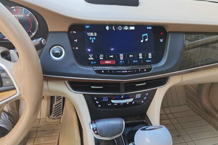 Used Cadillac CT6 2016 28T Platinum Edition Audio And AC Panel