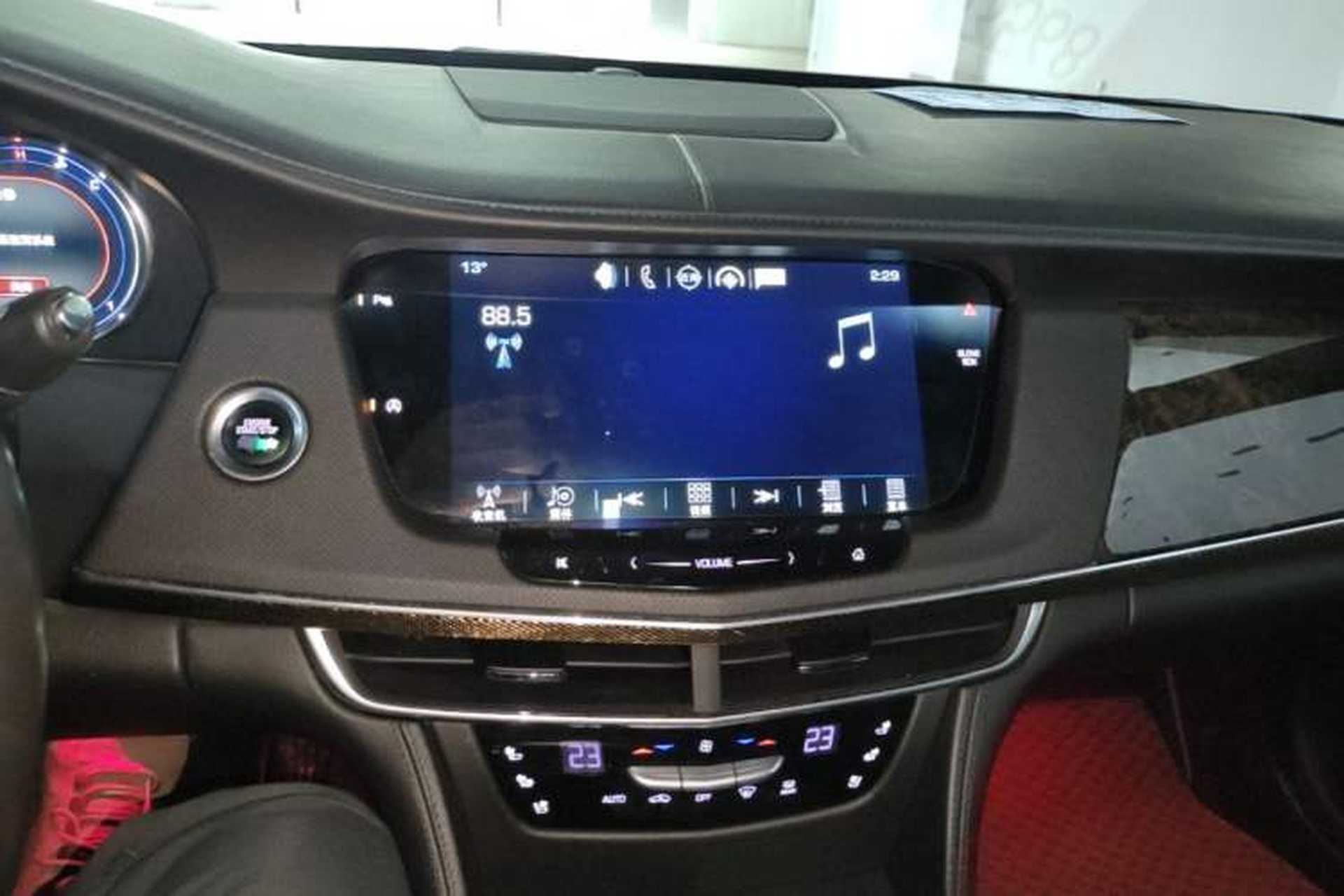 Used Cadillac CT6 2016 28T Luxury Model Audio And AC Panel
