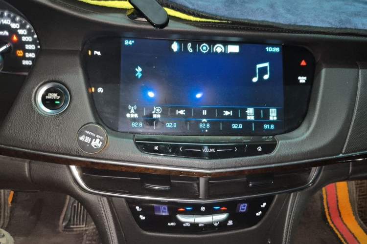 Used Cadillac CT6 2016 28T Elite Edition Audio And AC Panel
