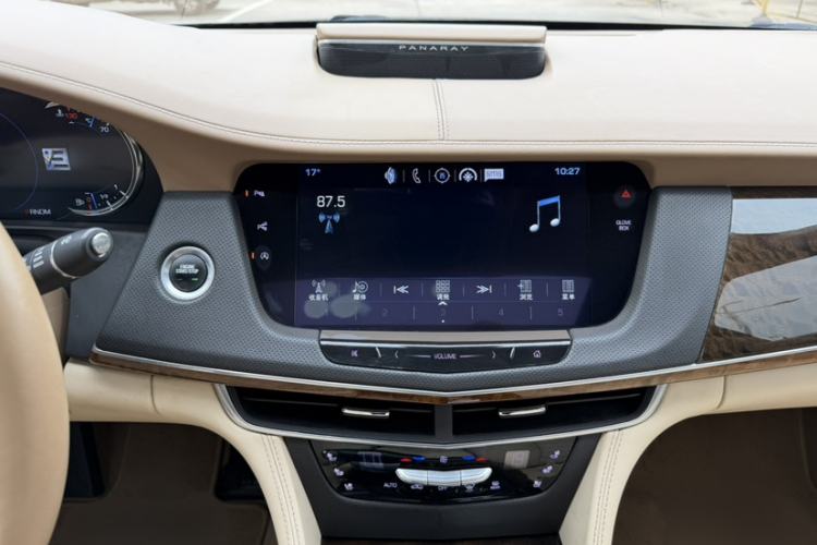 Used Cadillac CT6 2016 40T Platinum Edition Audio And AC Panel