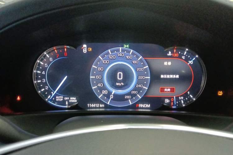 Used Cadillac CT6 2016 28T Luxury Model Instrument Cluster