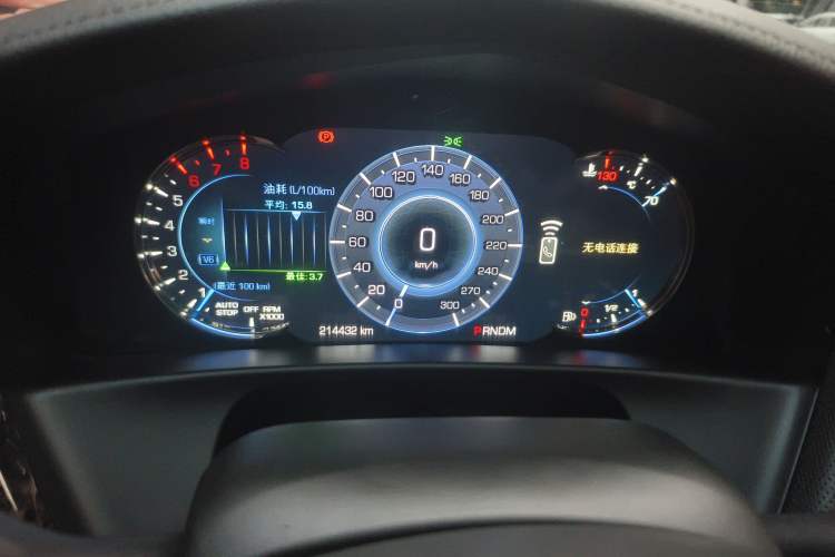 Used Cadillac CT6 2016 40T Luxury Model Instrument Cluster