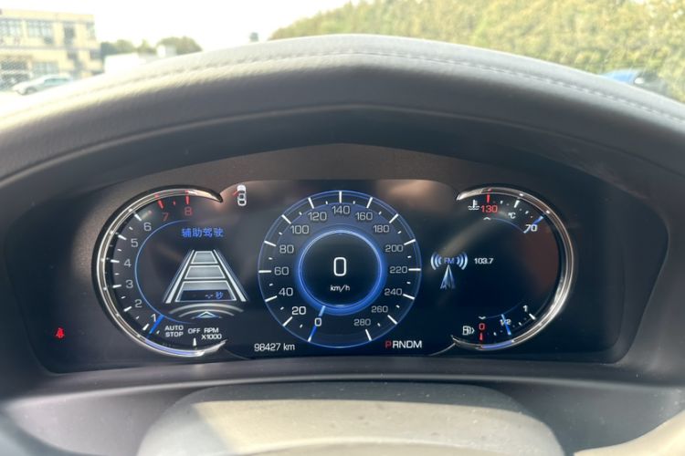 Used Cadillac CT6 2016 28T Leading Model Odometer Close Up