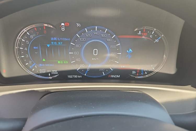 Used Cadillac CT6 2016 28T Luxury Model Odometer Close Up