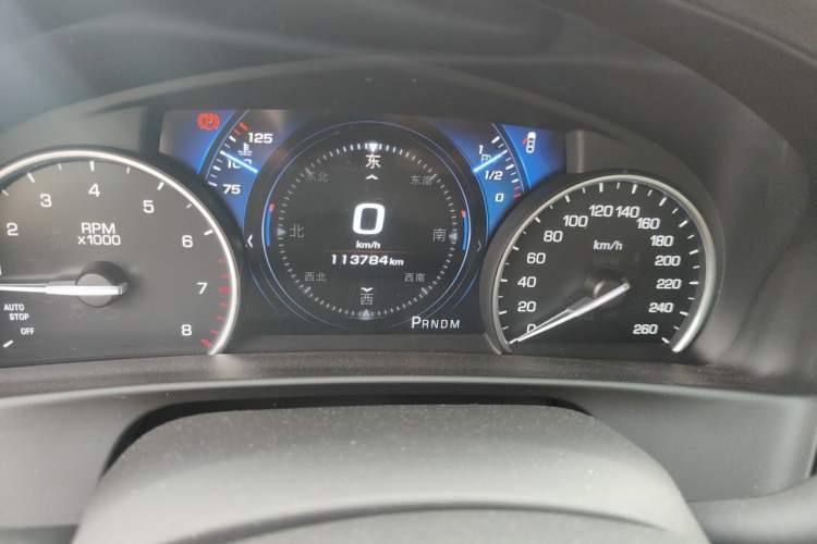 Used Cadillac CT6 2016 28T Fashion Edition Odometer Close Up
