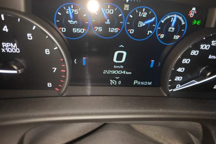 Used Cadillac CT6 2016 28T Fashion Edition Odometer Close Up