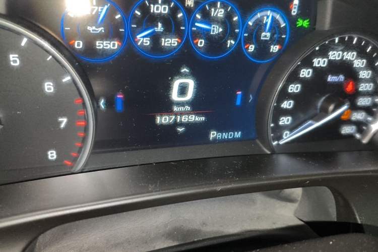 Used Cadillac CT6 2016 28T Elite Edition Odometer Close Up