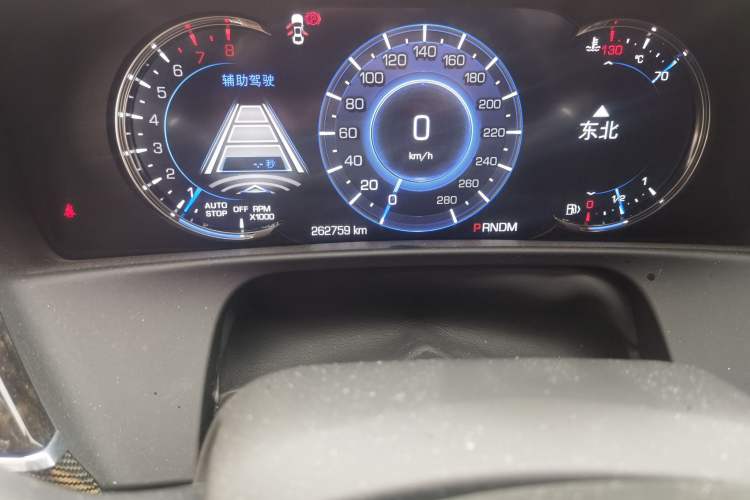 Used Cadillac CT6 2016 28T Luxury Model Odometer Close Up