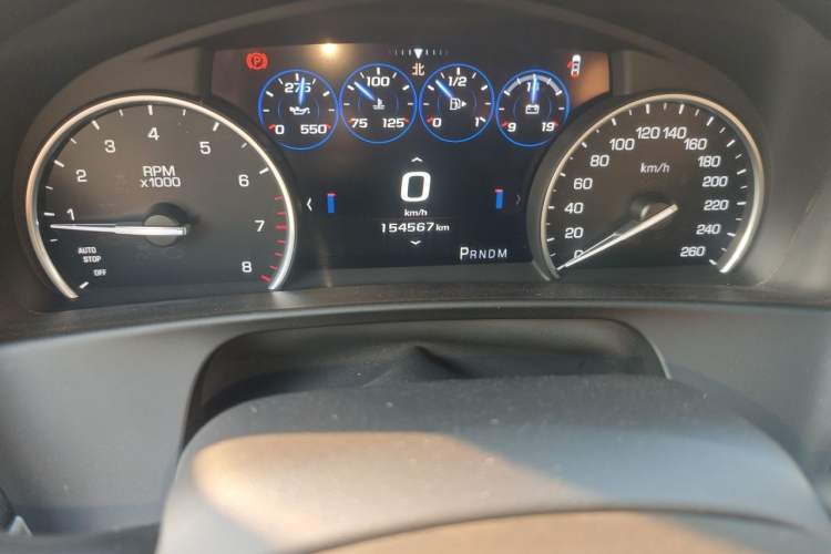 Used Cadillac CT6 2016 28T Fashion Edition Odometer Close Up