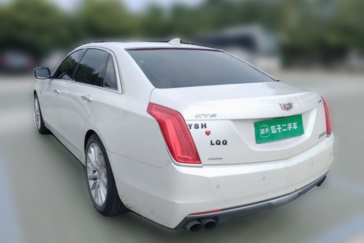Used Cadillac CT6 2016 40T Luxury Model Rear Left 45 Deg