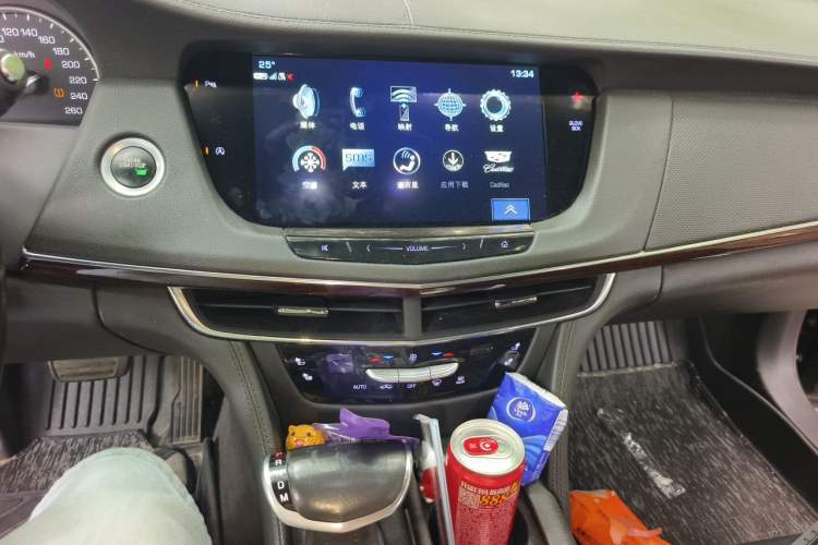Used Cadillac CT6 2017 28T Elite Model Audio And AC Panel