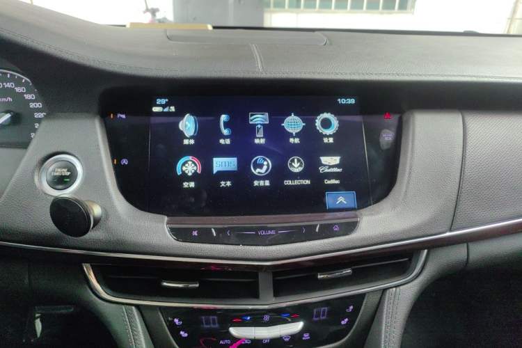 Used Cadillac CT6 2017 28T Elite Model Audio And AC Panel