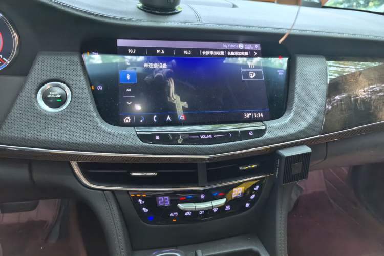 Used Cadillac CT6 2017 28T Luxury Model Audio And AC Panel