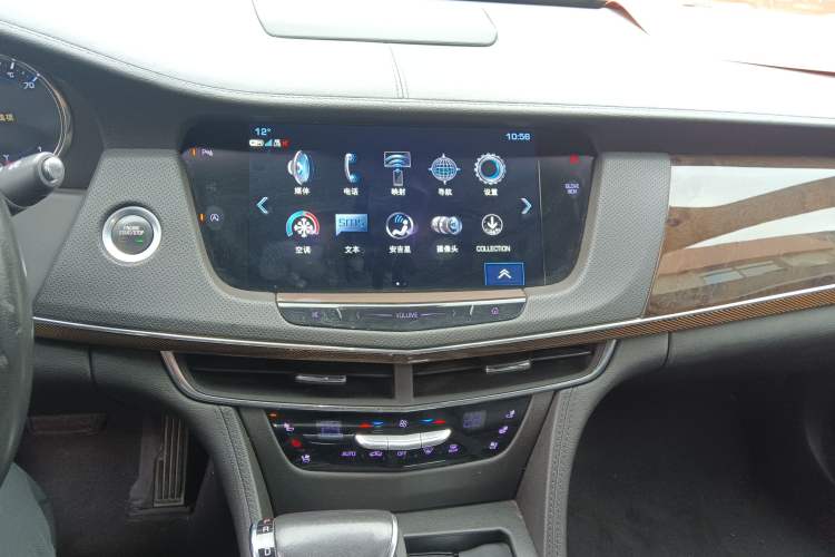 Used Cadillac CT6 2017 40T Luxury Model Audio And AC Panel