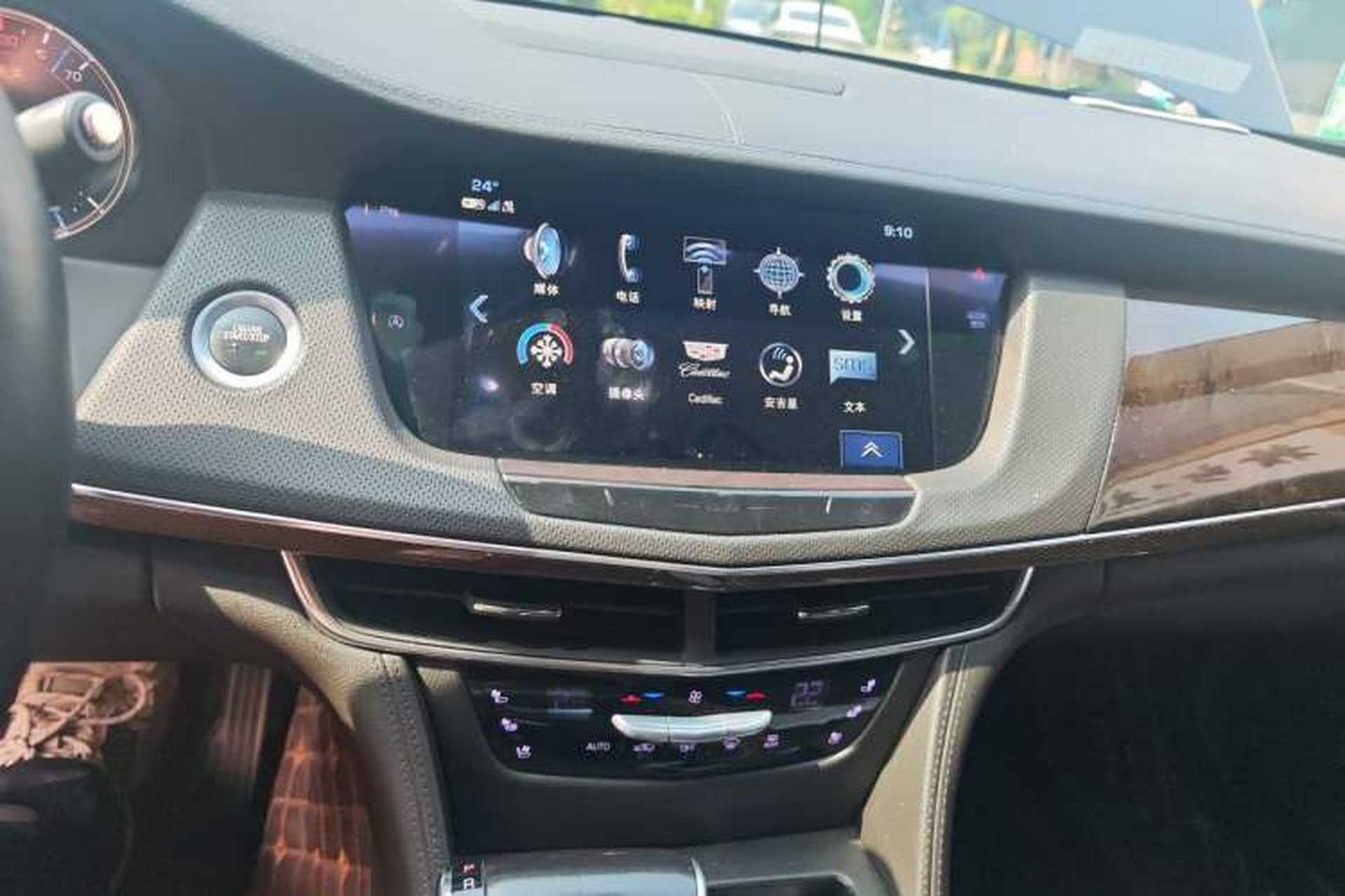 Used Cadillac CT6 2017 28T Luxury Model Audio And AC Panel